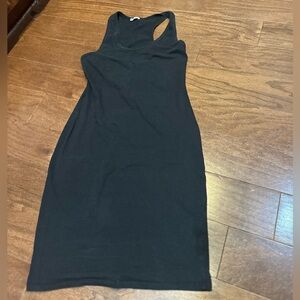 La Clef Tank Black bodycon Dress Size XL